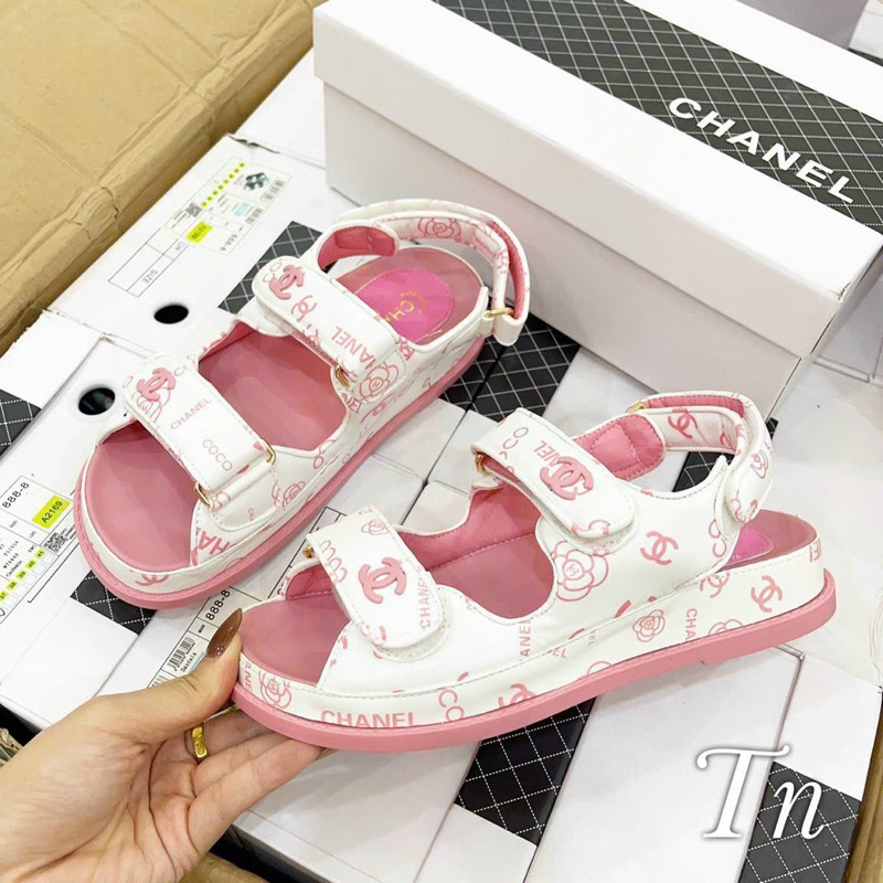 Sandal CNK quai dán ngang - Hàng QC fullbox - Kèm video thật