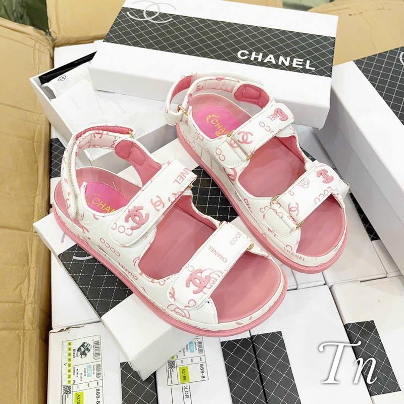 Sandal CNK quai dán ngang - Hàng QC fullbox - Kèm video thật