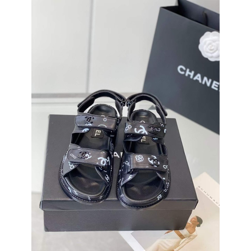 Sandal CNK quai dán ngang - Hàng QC fullbox - Kèm video thật