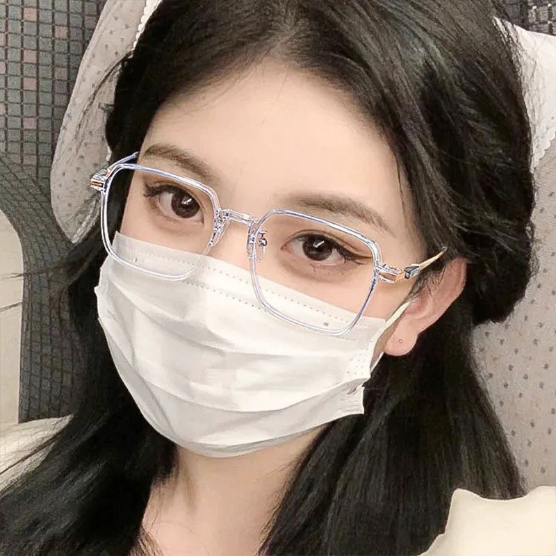 Kính MOYENNE kính gọng vuông chống ánh sáng xanh thời trang hot style kính học tập/máy tính giá rẻ cần thiết cho sinh viên