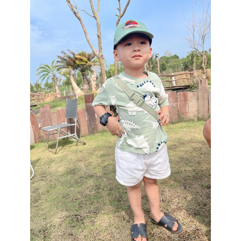 Áo phông cộc tay cho bé HM auth