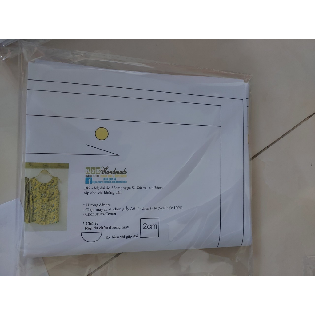 Rập giấy A0 mã 187- rập áo dạng bản vẽ