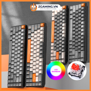  Bàn Phím Cơ Cao Cấp Freewolf K68 Gaming Red Switch HotSwap Dùng Được Cả Windows  MAC BH 12 Tháng Sẵn Hàng Tại Shop 