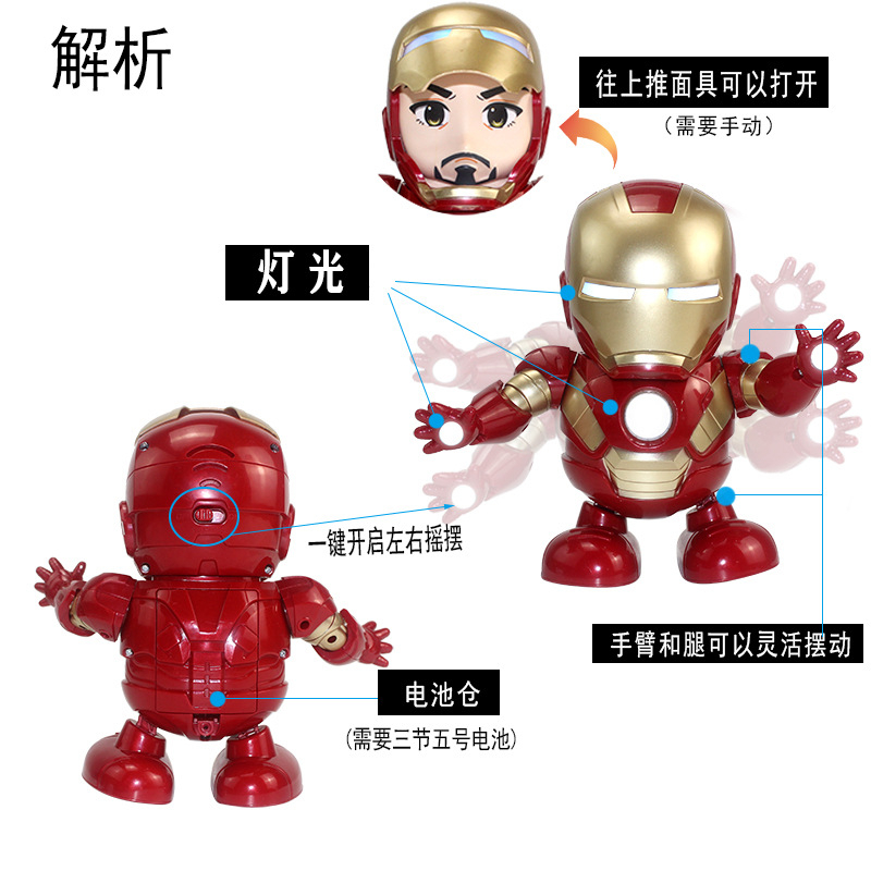 Robot nhảy múa Dance Hero - Đồ chơi nhún nhảy theo nhạc vui nhộn