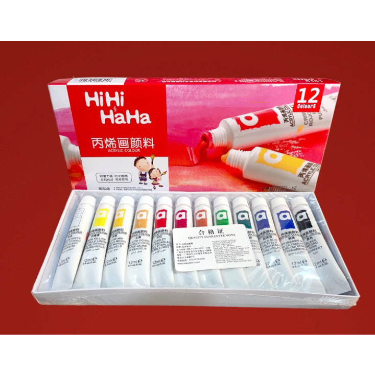Set bột vẽ cọ bản 12 màu Nail ACCESSRORIES