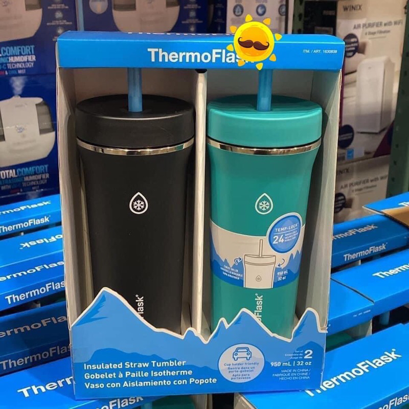 🇺🇸Ly giữ nhiệt hiệu Thermo Flask 950ml của Mỹ 🇺🇸