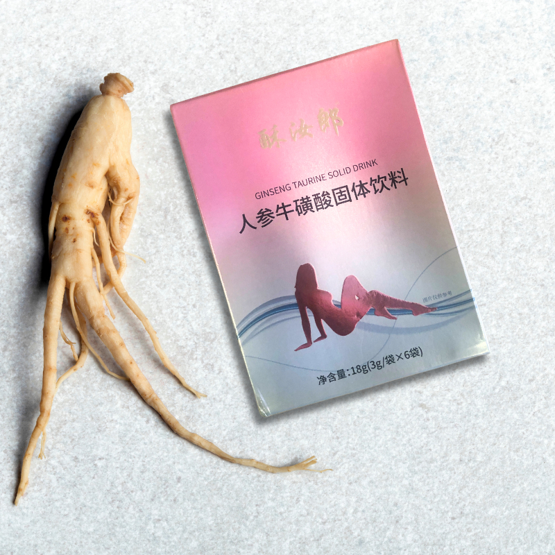 Tinh Chất Hồng Sâm Nguyên Chất Giúp Phục Hồi Sắc Khí, Lấy Lại Tuổi Thanh Xuân Ginseng Taurine Solid Drink Chống Lão Hóa