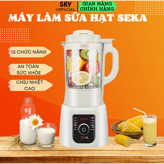 Máy xay sữa hạt seka sk-602 e300 đa năng với 12 chức năng tiện lợi – bảo hành 12 tháng