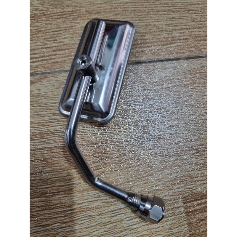 Gương vuông inox chiếu hậu xe máy