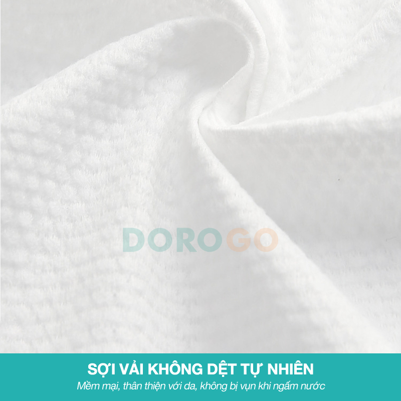 Khăn tắm nén du lịch 70x140cm an toàn loại dày DOROGO - KN1