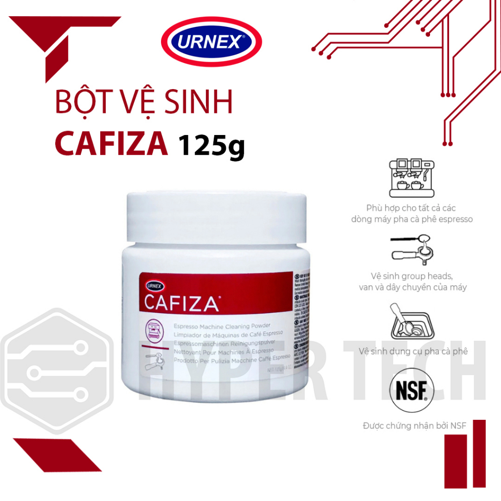 Bột vệ sinh máy pha cà phê Cafiza / Cafiza 2 nhập khẩu Mỹ nguyên liệu tự nhiên, cam kết chất lượng