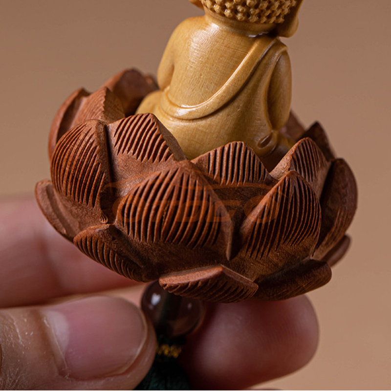 Khánh Phât Bình An May Mắn Gỗ Hoàng Dương