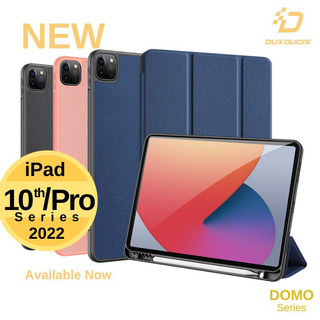 Bao da gập thông minh DUX DUCIS DOMO cho iPad Pro 11 , 13 inch M4 2024 , Gen 7 8 9 10 2022 , Air 4 5 6   M2 , Mini 6