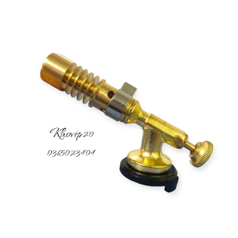 Khò Gas Mini Đồng Nguyên Khối RICAS 733, siêu bền, nhiệt độ cao