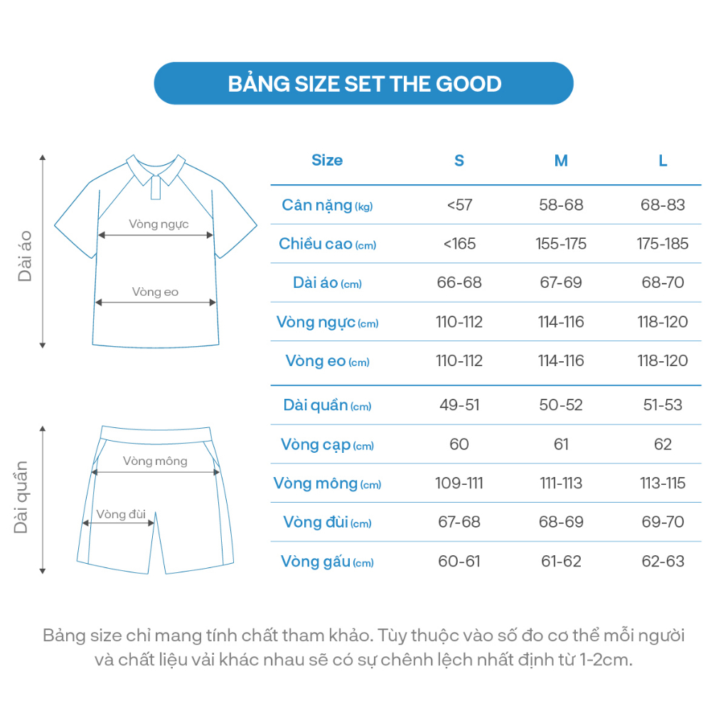 Set Bộ Unisex THE GOOD - Be Free Be Good