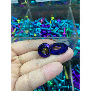 Ốc kiếng 10ly có long đền titan-vàng