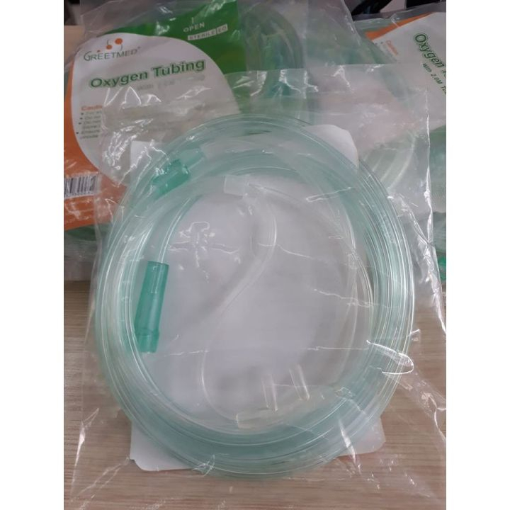 Ống thở oxy, dây thở oxy 2 nhánh người lớn trẻ em gắn mũi chất liệu mềm chuyên dụng dùng cho y tế