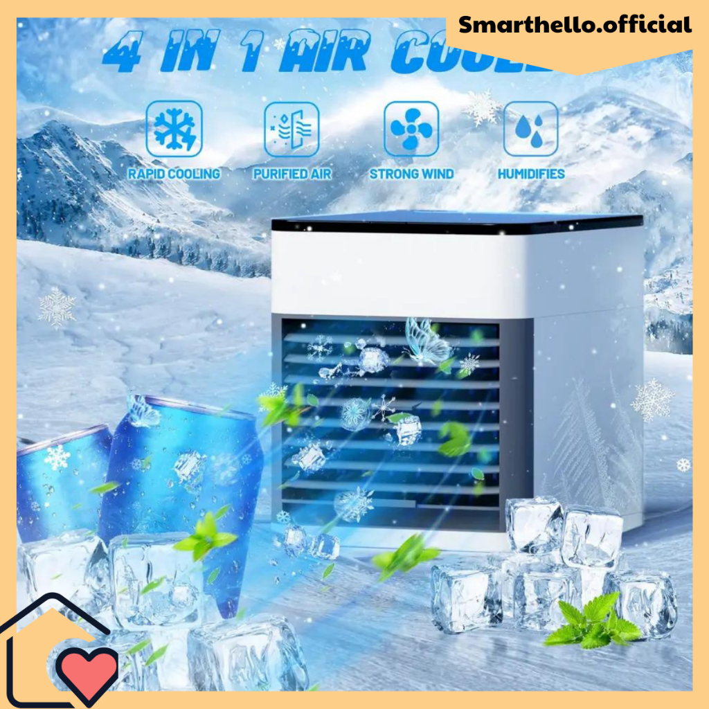 Quạt Điều Hòa Mini Để Bàn Giải Nhiệt Mùa Hè Hot Nhất 2023 ( Bảo Hành 1 Đổi 1)