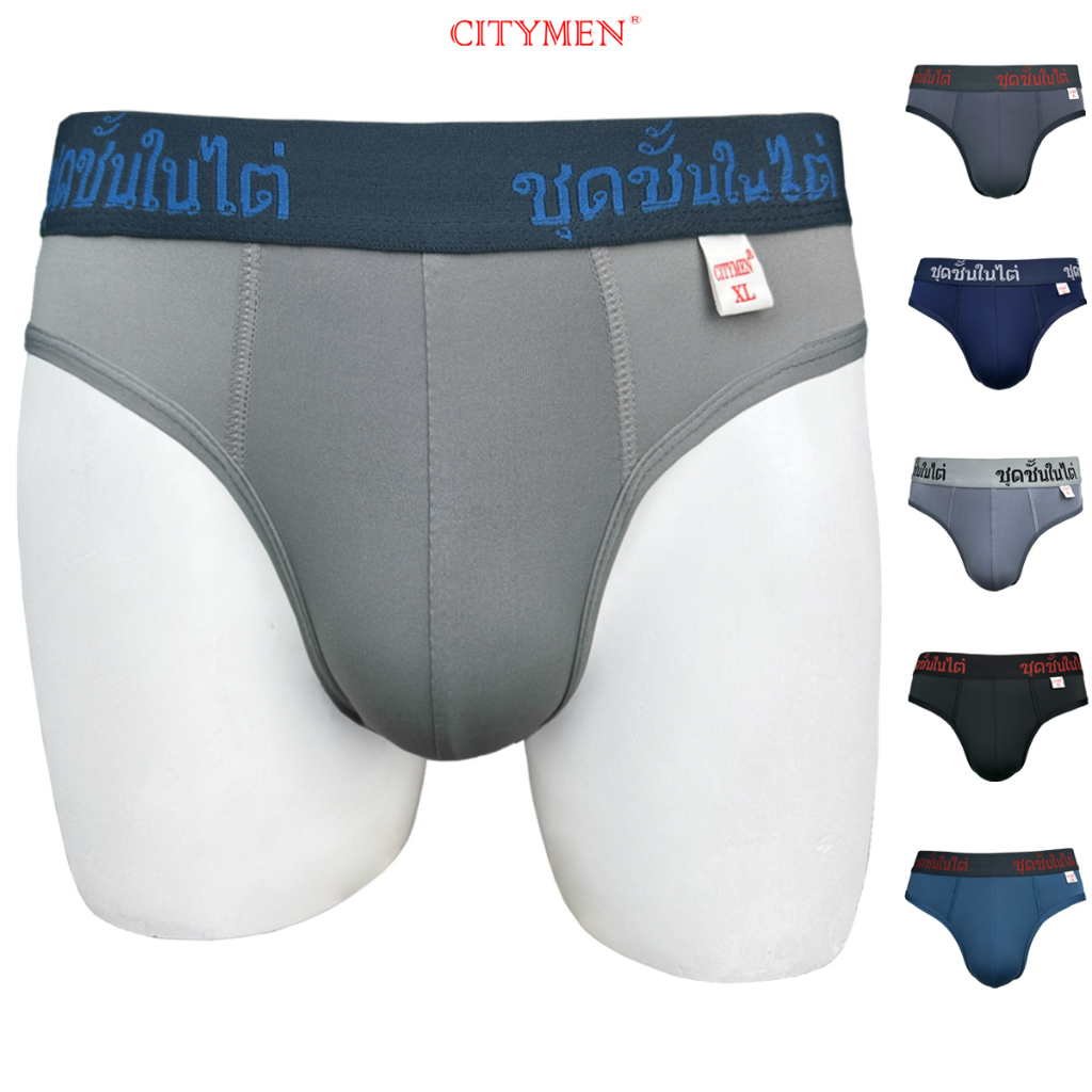 Combo 4 Quần Lót Nam Vải Lạnh Hiệu CITYMEN Lưng Thái 4 Chiều Cao Cấp, Đồ Lót - CTSP-THAIAL