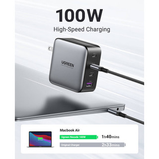 Củ Sạc Nhanh GaN 100W 4 Cổng UGREEN CD226