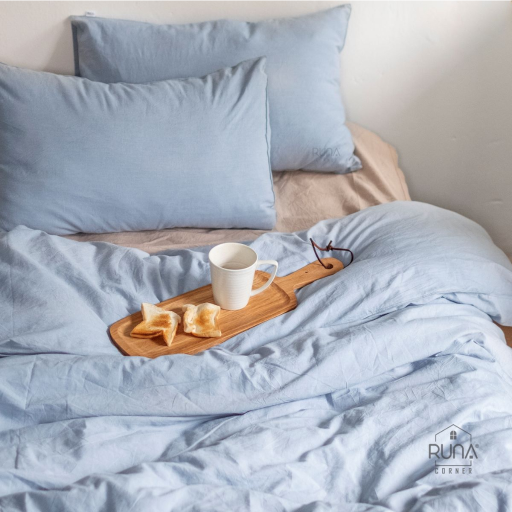 Vỏ Chăn Washed Cotton Chất Liệu Cotton Tinh Khiết  Mềm Mại, Thoáng Khí Kích Thước Lớn 2x2m2