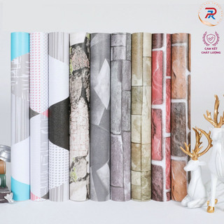   GIÁ RẺ  Cuộn 10M giấy dán tường PK khổ rộng 45CM có sẵn keo dán - MẪU HOẠT HÌNH 02 GTDPK012 