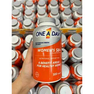 🍎💃[HSD 30/09/2025] Vitamin Tổng Hợp cho NỮ trên 50 tuổi ONE A DAY WOMEN’S 50+ Complete Multivitamin 300 viên của Mỹ