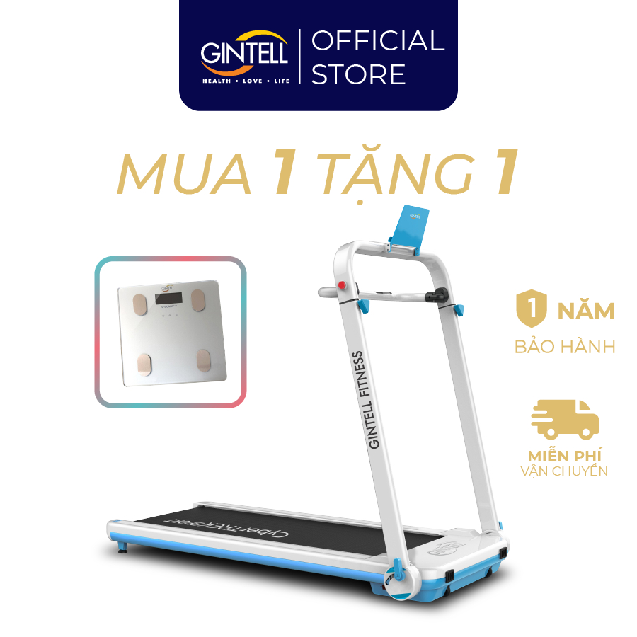 Máy Chạy Bộ Điện GINTELL Gấp Gọn Tại Nhà - CyberTREK Sport | 12 Tháng Bảo Hành Chính Hãng