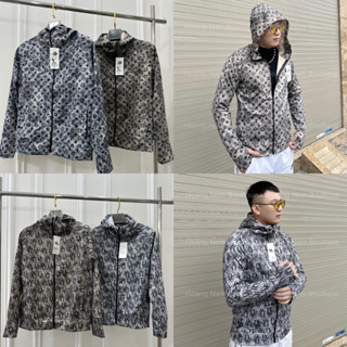  Áo Chống Nắng Nam Nữ Họa Tiết Chữ Lv Loang  Dior Loang Cực Nét - Áo Khoác Nắng Chất Liệu Umi Chống Tia UV Hot Trend 