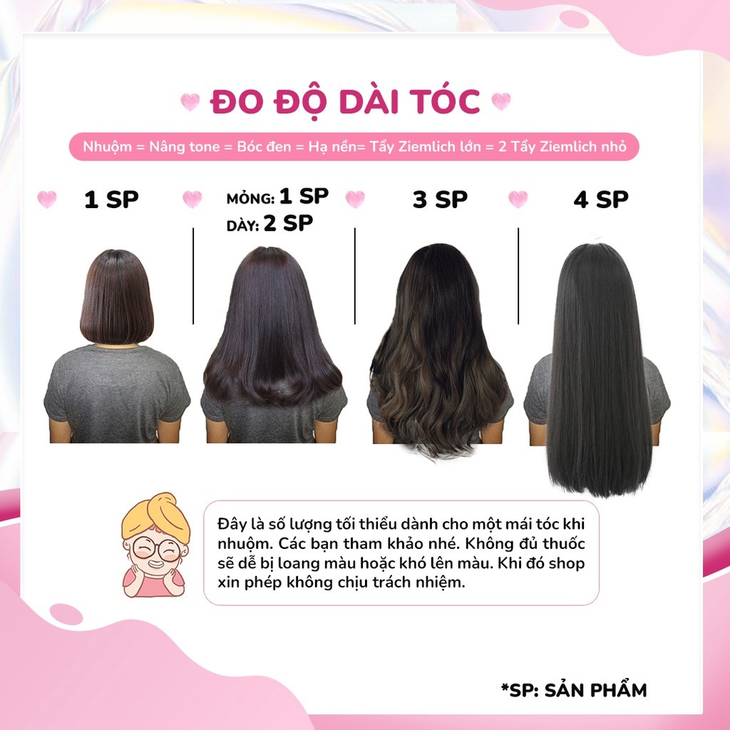 Thuốc Nhuộm Tóc Màu NÂU TÍM Không Tẩy | sáng da nâng tonee