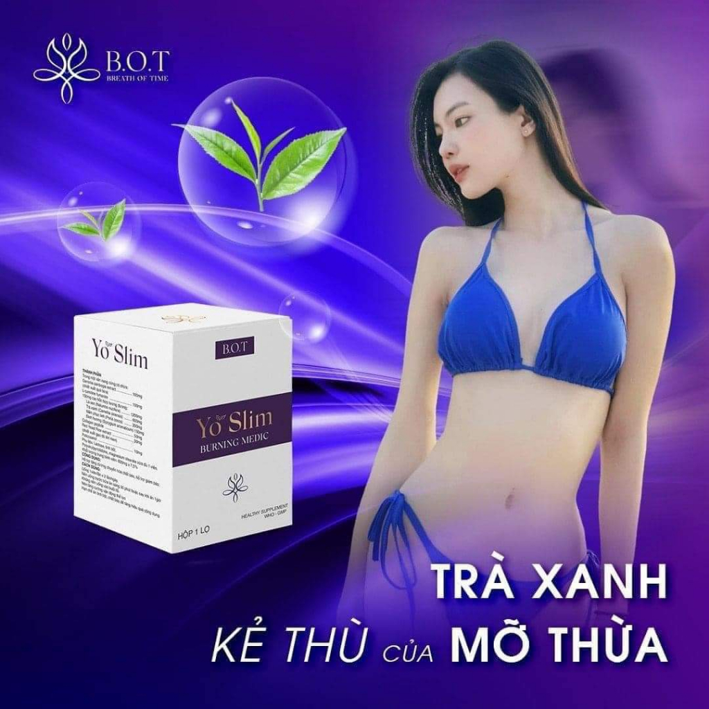 Giảm Cân Yo Slim Chính Hãng B.O.T Giúp Giảm Cân An Toàn Hiệu Qủa giảm 2-3 Kg Sau 15 Ngày