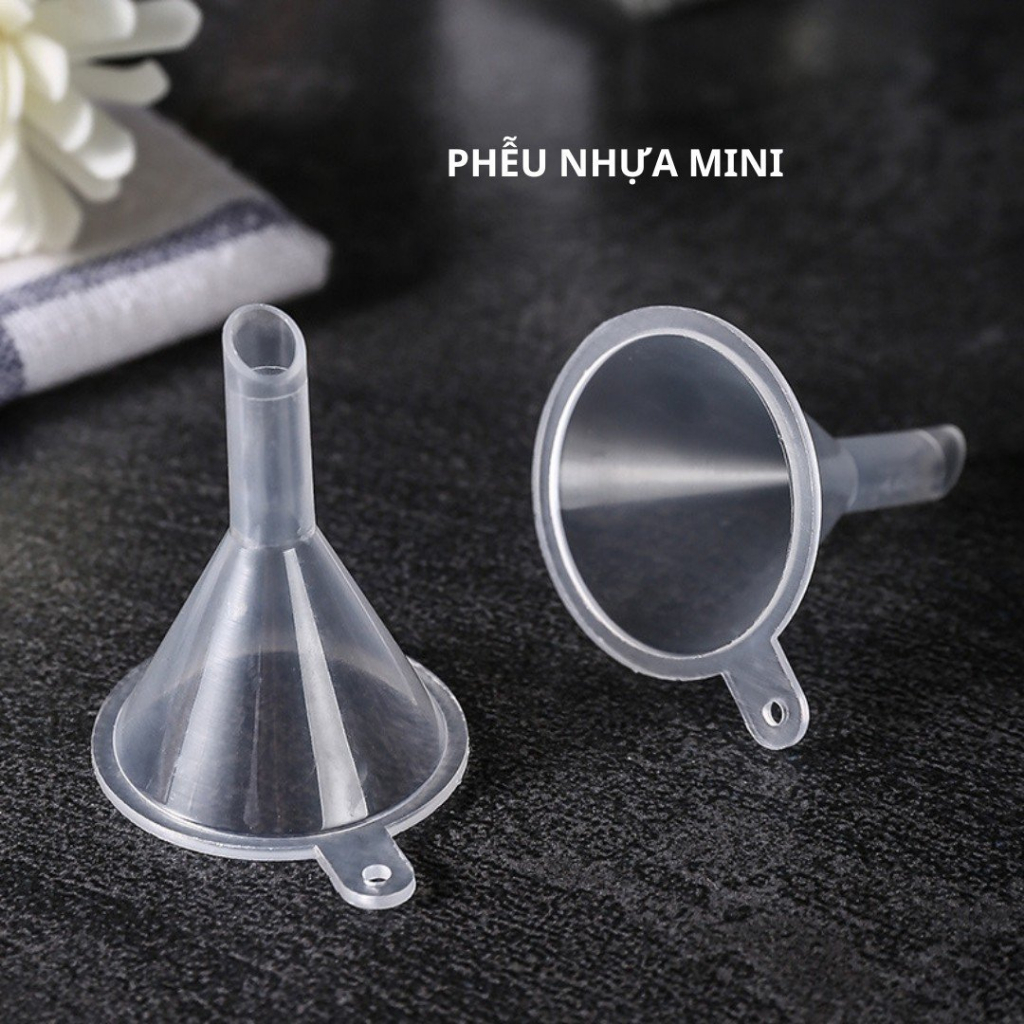 Phễu nhựa mini chiết nước hoa, mỹ phẩm, tinh dầu, dung dịch lỏng tiện lợi