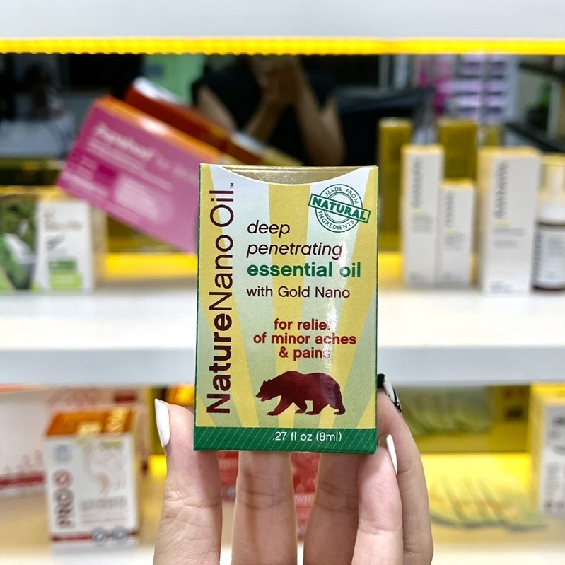 Dầu gió con gấu NATURE NANO OIL 8ml