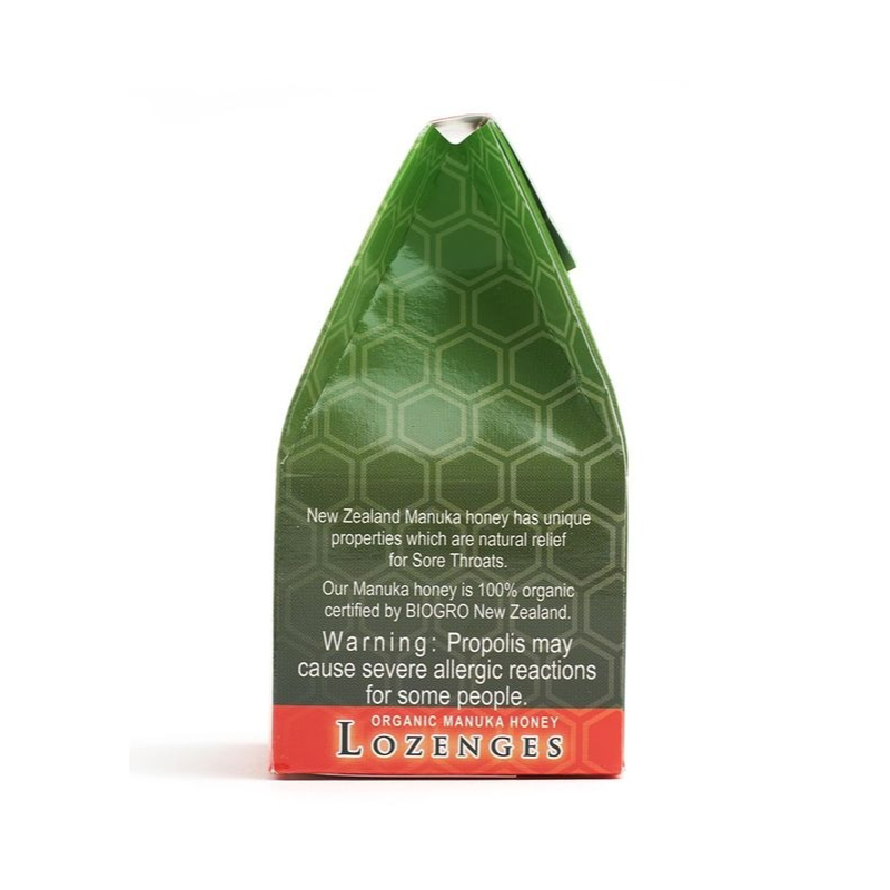Kẹo mật ong Manuka Organic Manuka Honey Lozenges MG250+  -TranzAlpineHoney