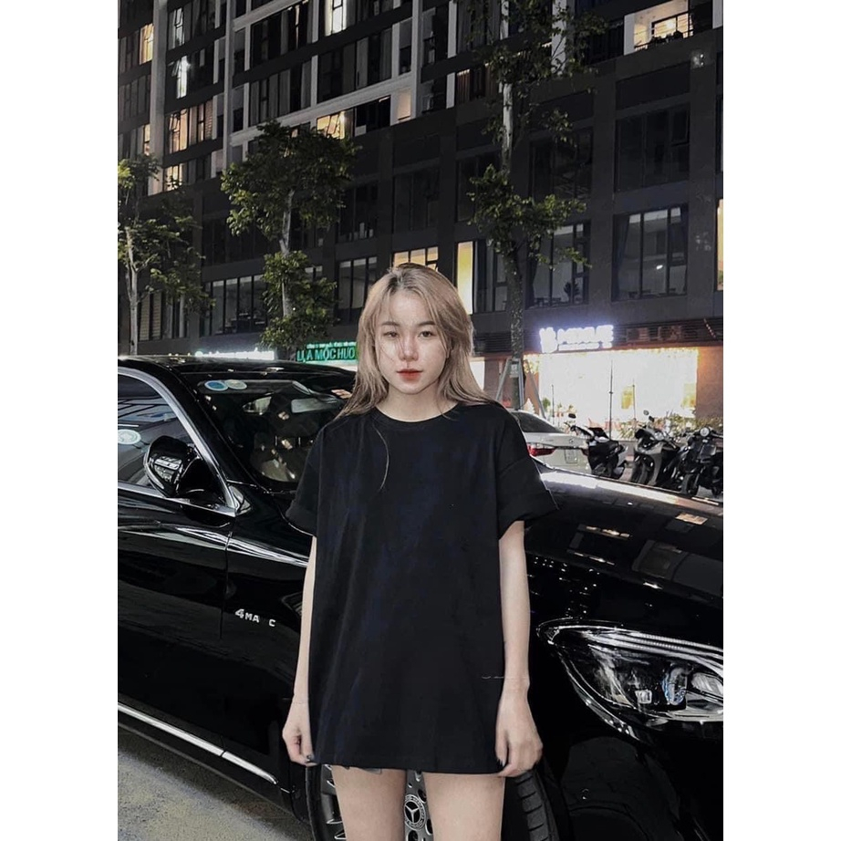 Áo Thun Trơn Form Rộng Tay Lỡ UNIEX chất cotton nhiều màu mẫu mới nhất tại Haga.clothes98 A07