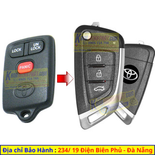 Chìa khóa remote xe Toyota Camry đời 2000-2005 mẫu V14