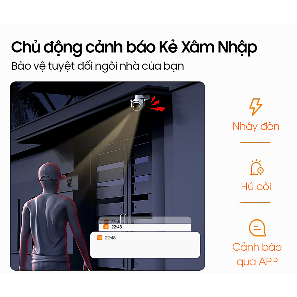 Camera IP Wifi IMOU Cruiser GS7EP 3MP và 5MP có màu ban đêm, đàm thoại 2 chiều - HKT STORE