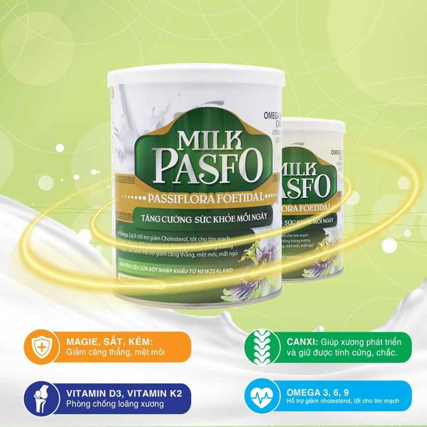 Sữa Bột Milk Pasfo – Tăng Cường Sức Khỏe Mỗi Ngày