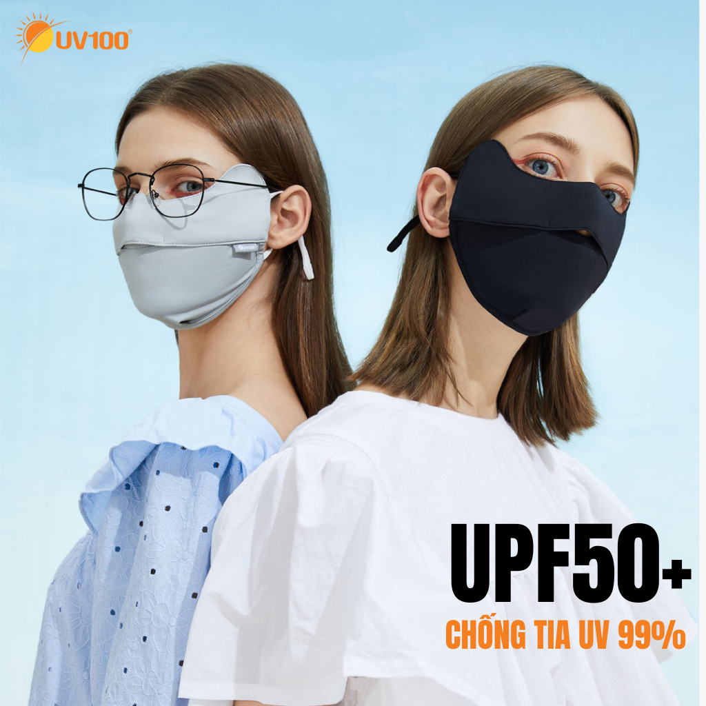 [Giao Hoả Tốc] Khẩu trang chống nắng UPF50+ Apex-Cool+ UV100 LC21564 thoáng mát, bảo vệ thái dương