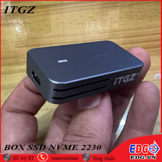 BOX ổ cứng SSD NVME 2230 nhỏ gọn ITGZ U001s, kim loại, bền chắc