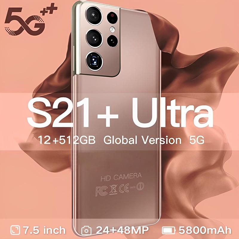 Điện Thoại S21 Ultra 12+512GB mới tinh nguyên bản Android di động bán điện thoại chơi game thẻ kép 5G