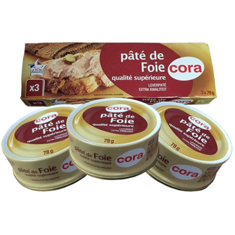 PATE DE FOIE CORA PHÁP 78G