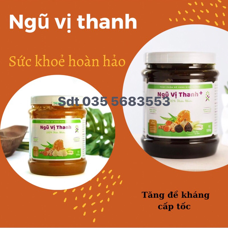 Ngũ vị thanh Vàng + Đen - Kháng sinh tự nhiên - Sức khoẻ hoàn hảo
