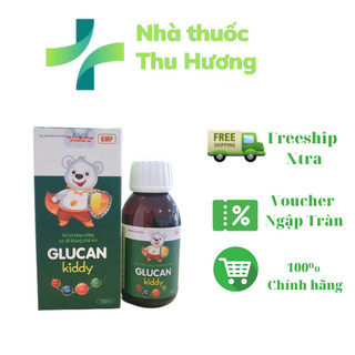 Siro Glucan Kiddy hỗ trợ tăng cường sức đề kháng cho trẻ em