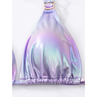 [BKN2358] <ÂU> SET BIKINI TÍM OMBRE MIX ĐÁ DA BÓNG