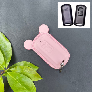 Bao da chìa khóa xe máy honda 2 nút lớn