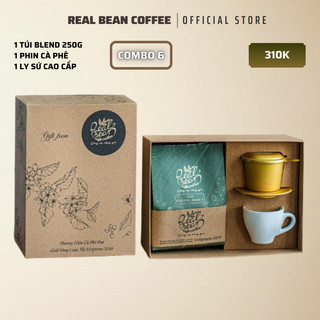 Set quà tặng cho doanh nghiệp - cà phê đặc sản real bean coffee