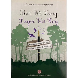 Sách - Rèn viết đúng luyện viết hay