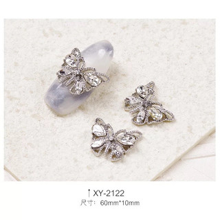 Phụ kiện nails charm bướm cao