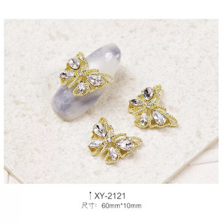 phụ kiện nails charm bướm cao